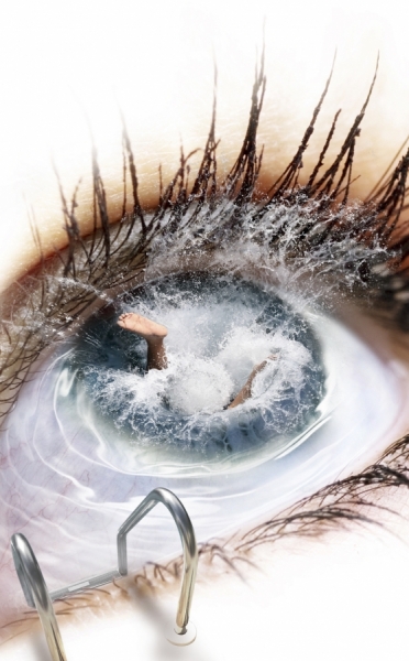 Photograph Jan Eric Friis Eyesplash on One Eyeland